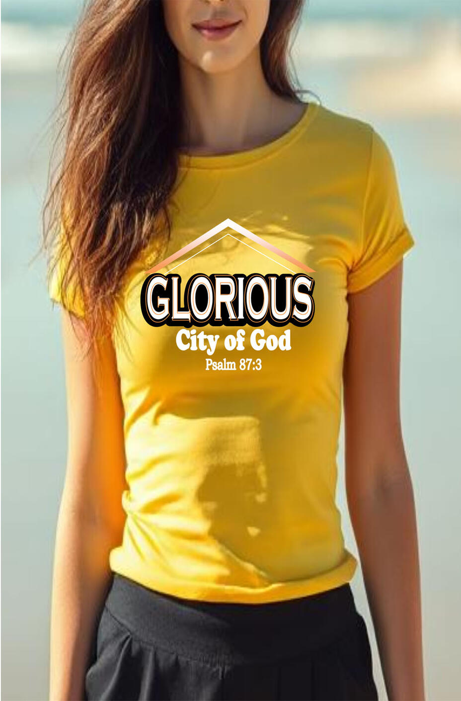 Glorious City of God Christian T-shirt