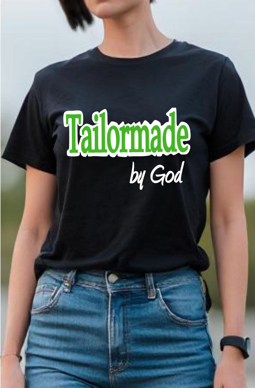 Tailor Made By God Women's Christian T-shirts